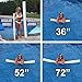 Oodles of Noodles MEGA Jumbo Approx 6 Foot x 5 Inch Biggest Pool Noodle Ever Multi-Purpose White