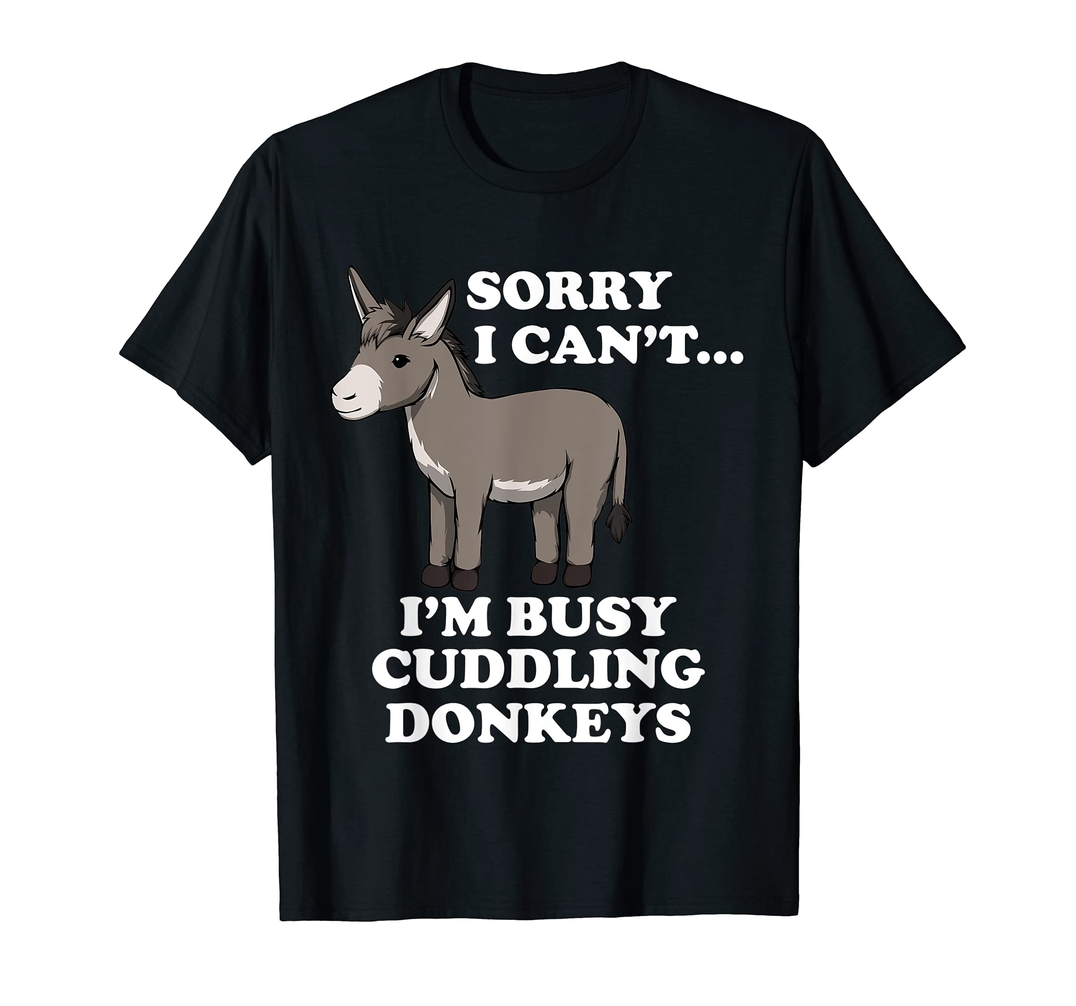 Cute Baby Donkey Ironic Farm Mule T-Shirt