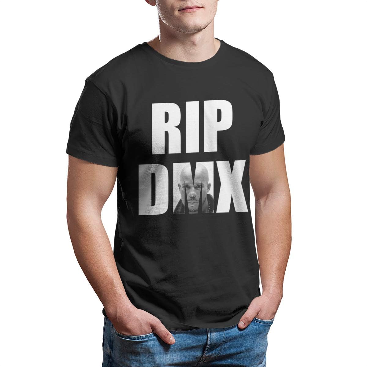 Amazon.com: VARWANEO Men's RIP DMX Classic T Shirt Funny Shirts: Clothing