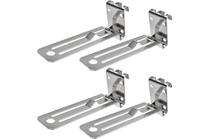 SOEKAVIA Siding Installation Tools, Lap Siding Gauge with 1-1/4-Inch Overlap Gauge, 4Pcs Siding Mounting Kit for 5/16-Inch Thickness Fiber Cement Siding, Heavy Duty Steel Gecko Siding Tools
