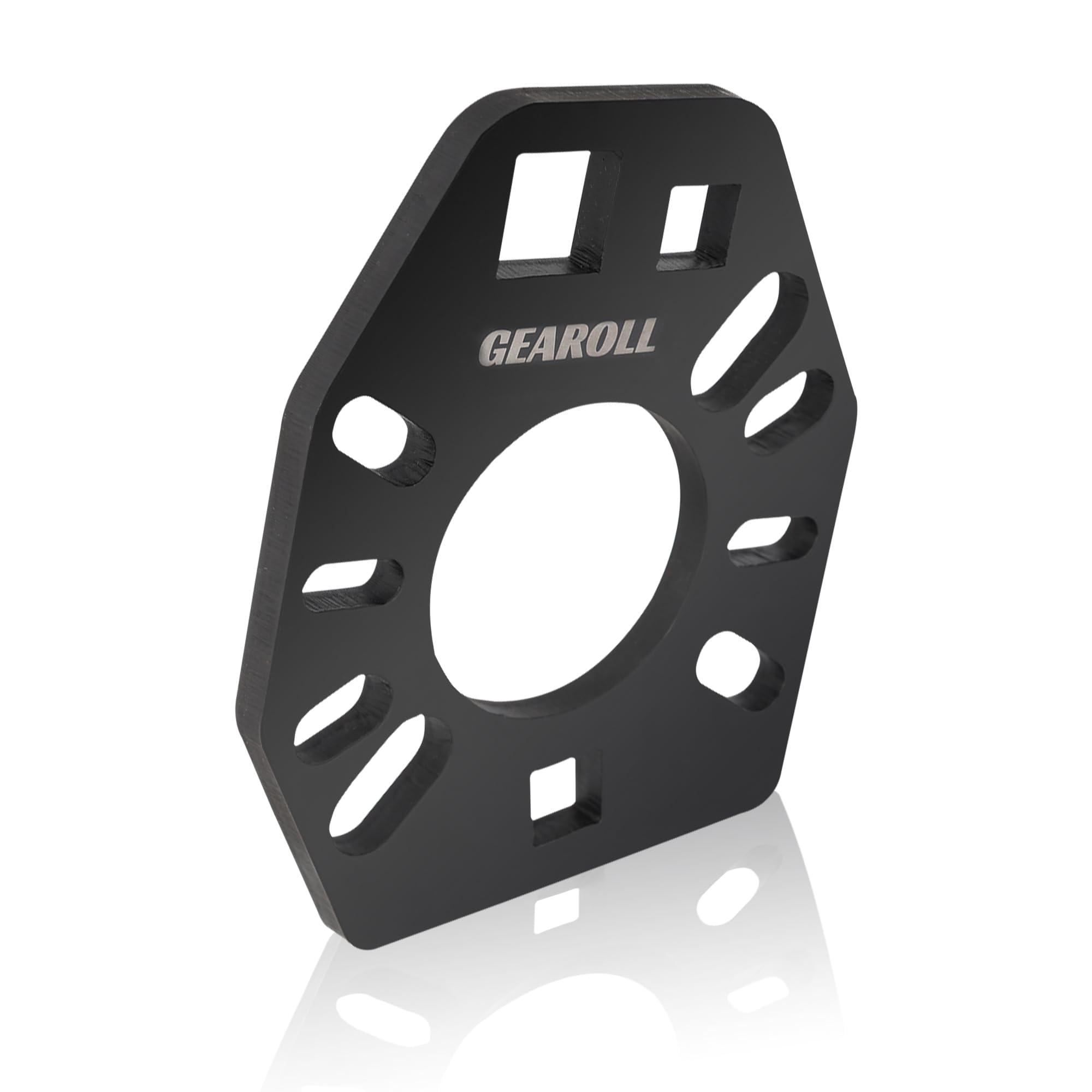 Photo 1 of GEAROLL Stainless Steel Pinion Yoke Wrench Tool for Loosening Pinion Flange and Nuts, Fits for Most Sockets Extra 1/2" Hole Fits Most Sockets, Works with Various Styles of Yokes,Axles,Flanges