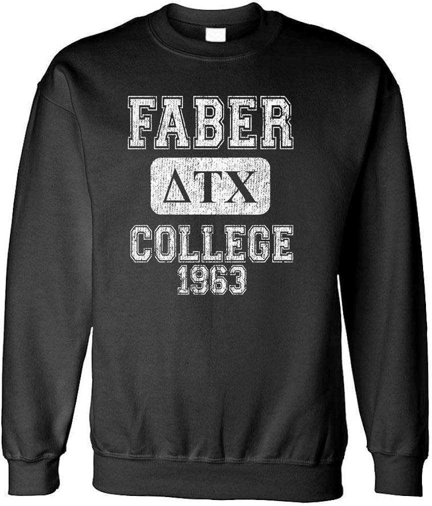 Faber College - Delta Tau chi Belushi House - Fleece Sweatshirt: Clothing