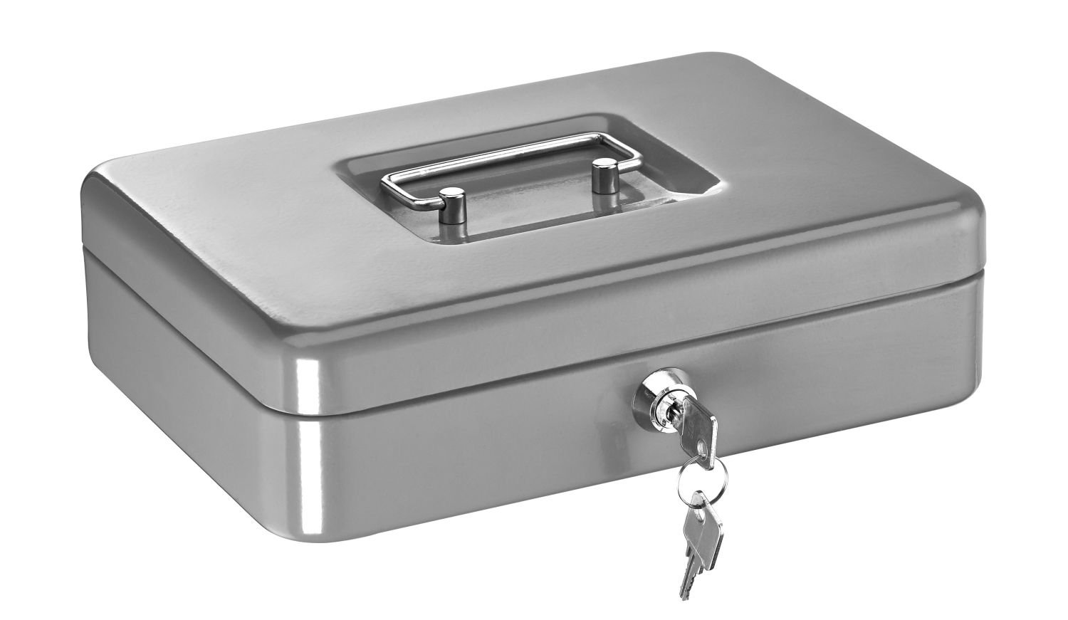 Alco-Albert 842 – 36 Cash Box 250 x 170 x 75 mm, Silver