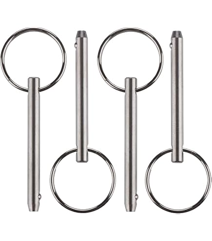 Hard-to-Find Fastener Single Hole Clevis Pins – 3/16" X 1-1/2", Steel, Zinc Plated, 15-Piece Pack