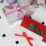 Yafe 12 Pcs Gift Envelopes Kraft Paper 22x11cm with Ribbons 6 Colors view 6