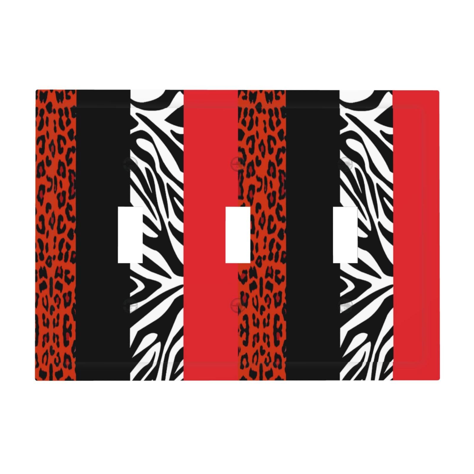 Romantic Women Girl Lady Red Black White Zebra