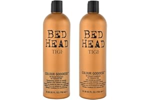 Bed Head By TIGI Colour Goddess Shampoo And Conditioner For Coloured Hair 25.35 Fl Oz 2 Count, Clean