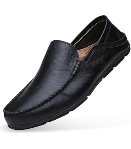Amazon.com | JIONS Mens Dress Penny Loafers Leather Driving 