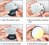 WER Doberman Security Slim 100dB Alarm Vibration Sensor Home Office RV Ultra view 3