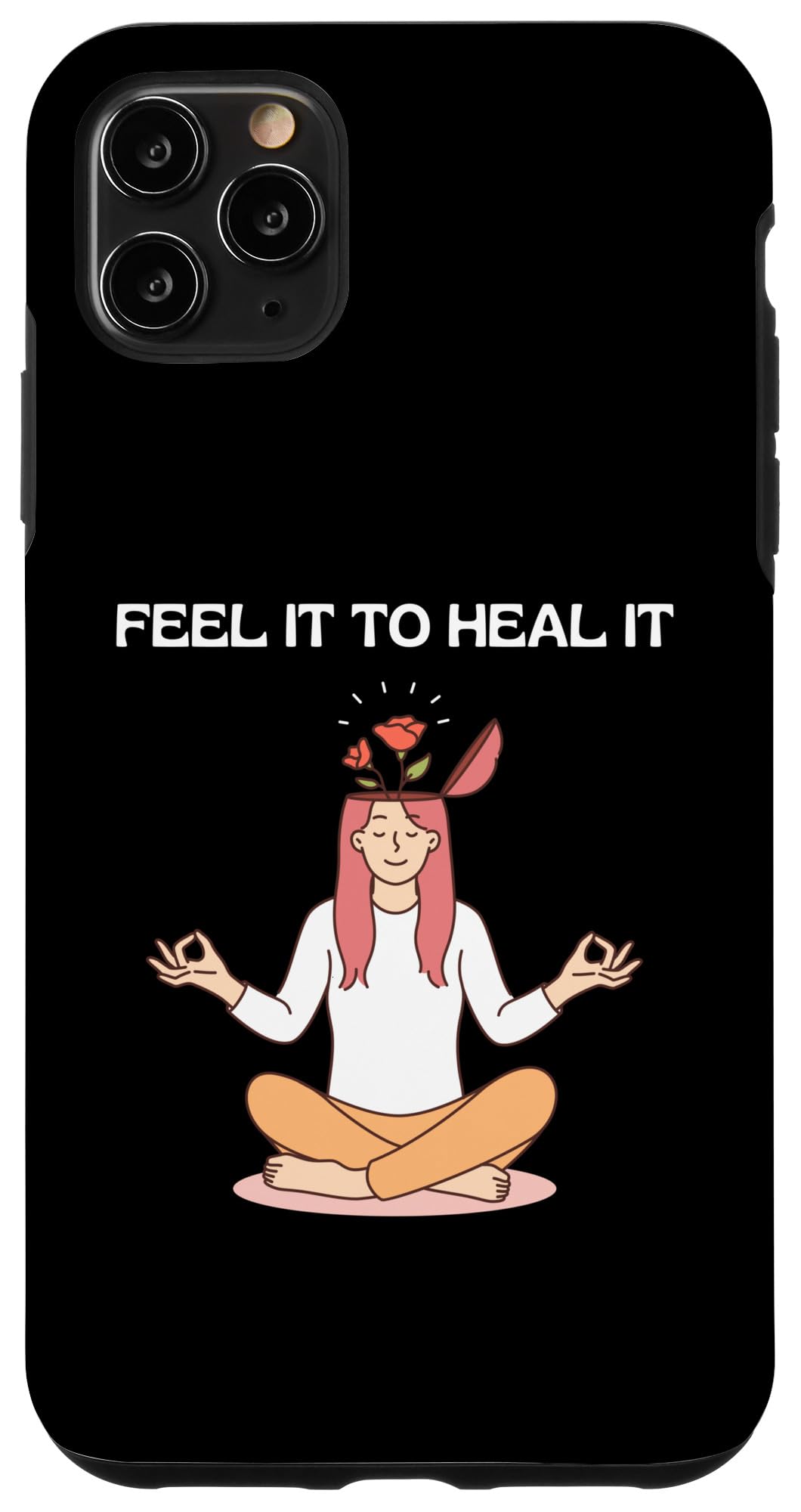 iPhone 11 Pro Max Mindfulness Growth Psychology Healing Case