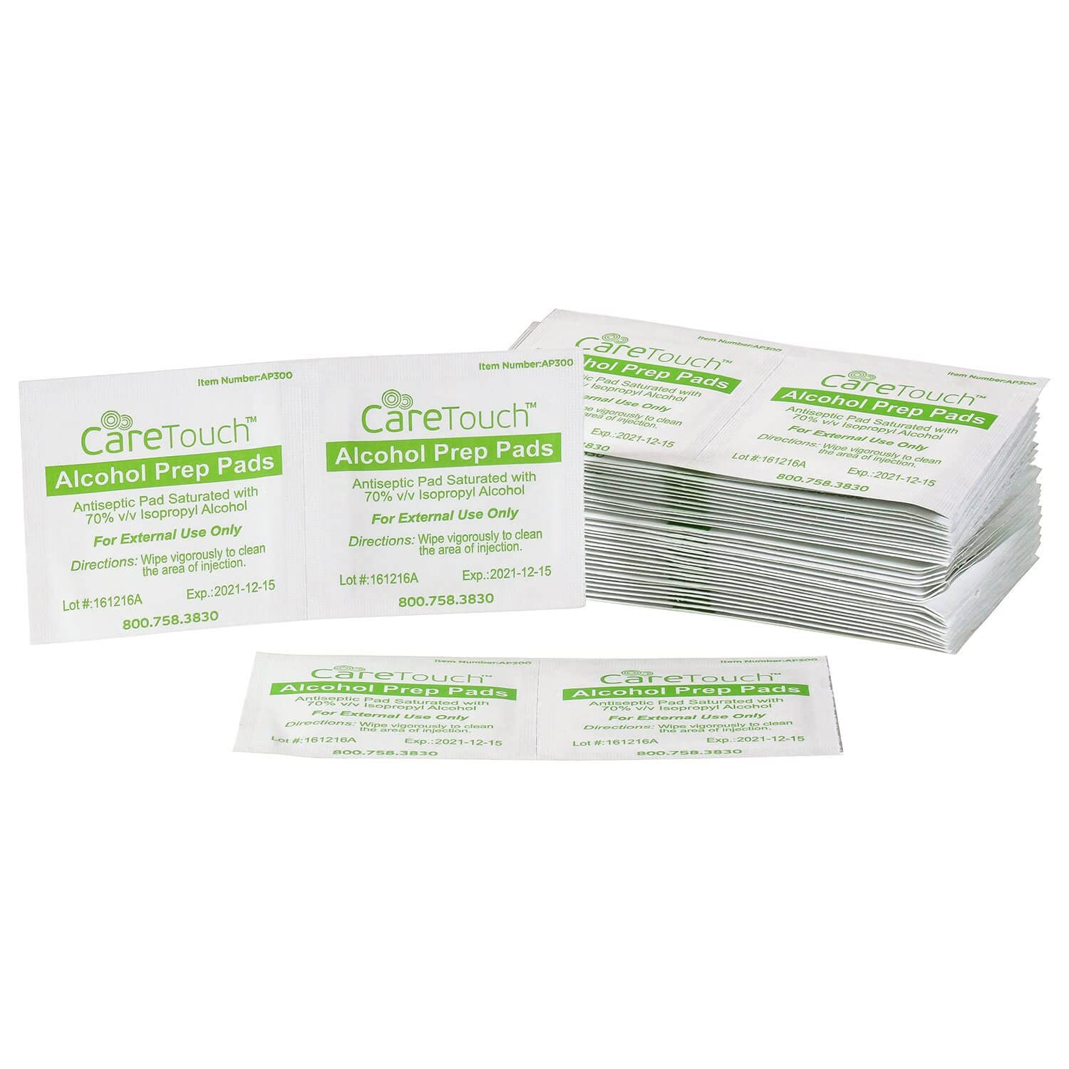 Alcohol Wipes Individually Wrapped Alcohol Prep Pads with 70