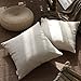 Kevin Textile Decor Lined Linen Pillow Cover Burlap Square Throw Cushion Covers Case Euro Pillow Case Sham for Couch, 26