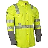 DRIFIRE Mens Drifire Fr Hi-vis Lightweight Work Shirt