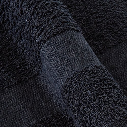 Fromm Colorsafe Towel, Black, 6 Count