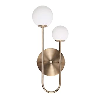 Debenhams Home Collection Apollo Lampara De Pared Metal Y