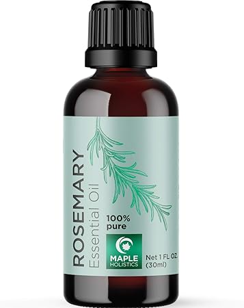 Amazon Maple Holistics しわ用100 純粋なローズマリーエッセンシャルオイルセラピーアロマテラピー刺激頭皮トリートメント抗酸化古代美容エリクシルナチュラルスキンケア Maple Holistics ドラッグストア