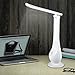 AUOPLUS Dimmable LED Desk Lamp Reading Light for Home and Office(3 Color Modes, USB Rechargeable-White