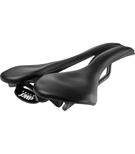 SMP Selle Noire F30C S.i – 150 X 250 Mm, 215g, Canal Central Ouvert, Rails Acier Inoxydable, Pour Route/VTT/Gravel – Cyclistes Exigeants