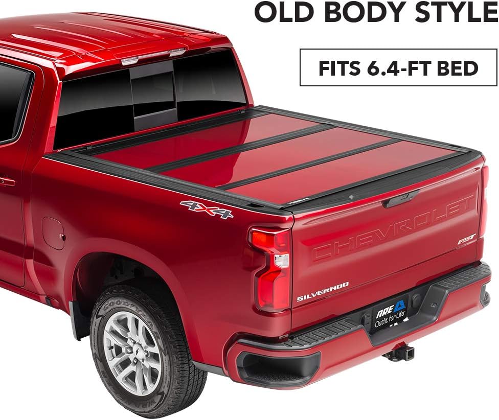 A.R.E. Fusion Painted Hard Fold Truck Bed Tonneau Cover