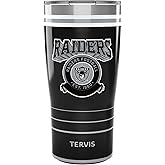 Tervis Traveler NFL Las Vegas Raiders - Vintage Triple Walled Insulated Tumbler Travel Cup Keeps Drinks Cold & Hot, 20oz, Stainless Steel