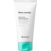 Dr.Jart+ Pore Remedy Renewing Foaming Koream Face Wash Cleanser with Glycerin | Korean Skin Care, 5.07 Fl Oz