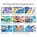 Diamond Art Kits for Adults Full Drill - Diamond Painting Kits for Beginners and Students with Adults' Paint-by-Number Kits for Wall Decoration, Gift, Relax (Colorful Elephant)