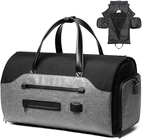 carry on luggage with hanging compartment