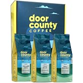 Gourmet Flavored Coffee Gift Set - Door County Coffee - 10oz Bags - Medium Roast - 3-Pack
