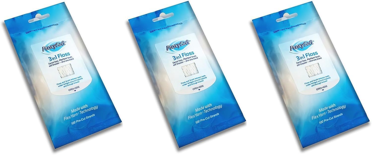 プロキシソフト 3in1レギュラータイプ 100本入 (3個)商品画像