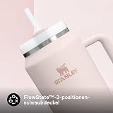 STANLEY Quencher H2.0 FlowState Tumbler 1.2L Rose Quartz 11H Cold 48H Ice view 5