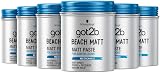 Schwarzkopf got2b Beach Matt Paste 100ml Medium Hold Silicone Free Pack of 6