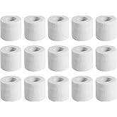 KISEER 15 Pack 2 Inch x 5 Yards White Self Adhesive Bandage Breathable Cohesive Bandage Wrap Rolls Elastic Self-Adherent Tape for Stretch Athletic, Sports, Wrist, Ankle