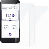 Omoojee 2 Pack Flexible Glass Screen Protector, Compatible with Omnipod 5 Receiver PDM, Anti-Scratch Anti-Fingerprint
