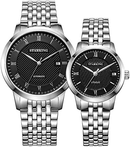Couple Watch AML0187 Automatic Silver-Tone Stainless Steel