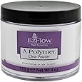 EZ Flow A Polymer False Nails, Clear, 4 Ounce