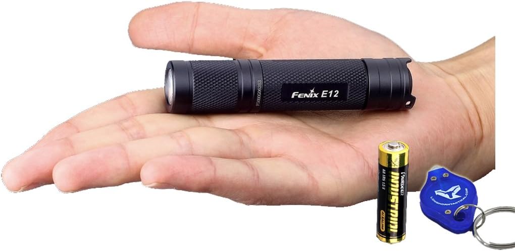 Fenix E12 Flashlight Pocket-Sized bright flashlight 130 Lumens: Sports & Outdoors