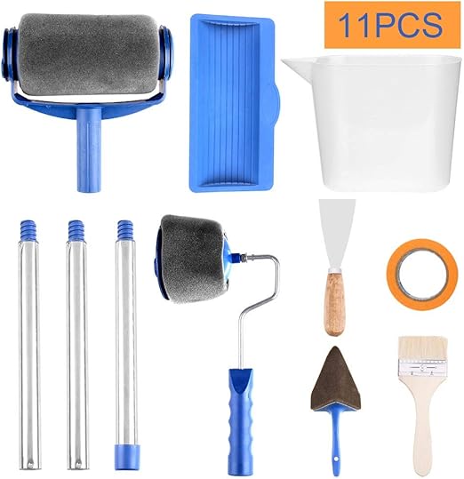 Fabur 11 Piezas Set De Rodillos De Pintura Para Paredes