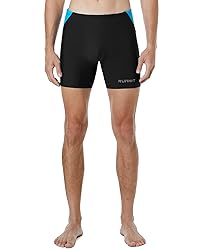 Runhit Mens Swim Jammers Square Leg Quick Dry