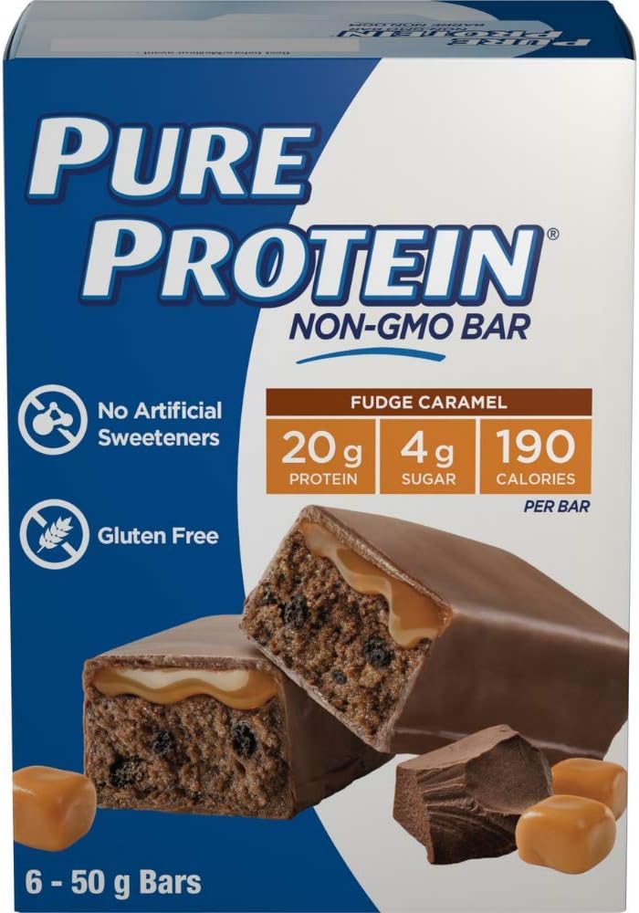 Pure Protein Bars, NonGmo 20g Protein Bar, No Artificial Sweeteners