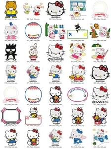 Amazon.com: Cartoon Hello Kitty Brother Machine Embroidery