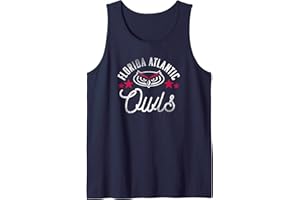 CAMPUS LAB Florida Atlantic University FAU Owls Logo Tank Top