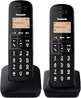 Panasonic KX-TGB612EB Cordless Landline Twin Pack Black Nuisance Blocker view 3
