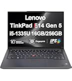 Amazon.com: Lenovo ThinkPad E14 Gen 5 Business Laptop, 14