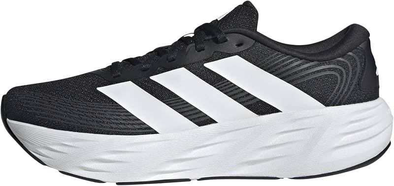 Homme Galaxy 8 Running Shoes, Core Black/FTWR White/Carbon, 42 EU