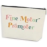 Azteoiz The Occupational Therapy Gifts Therapist Gifts for Women Mental Healthy Pediatric Gifts Fine Motor Promoter Makeup Bag Psychology Gifts Appreciation Birthday Gifts for Women Female Therapists