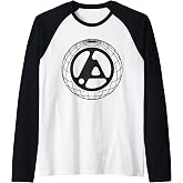 Linkin Park Black Globe Raglan Baseball Tee