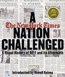 Front cover for the book A Nation Challenged: A Visual History of 9/11 and Its Aftermath by Nancy Lee