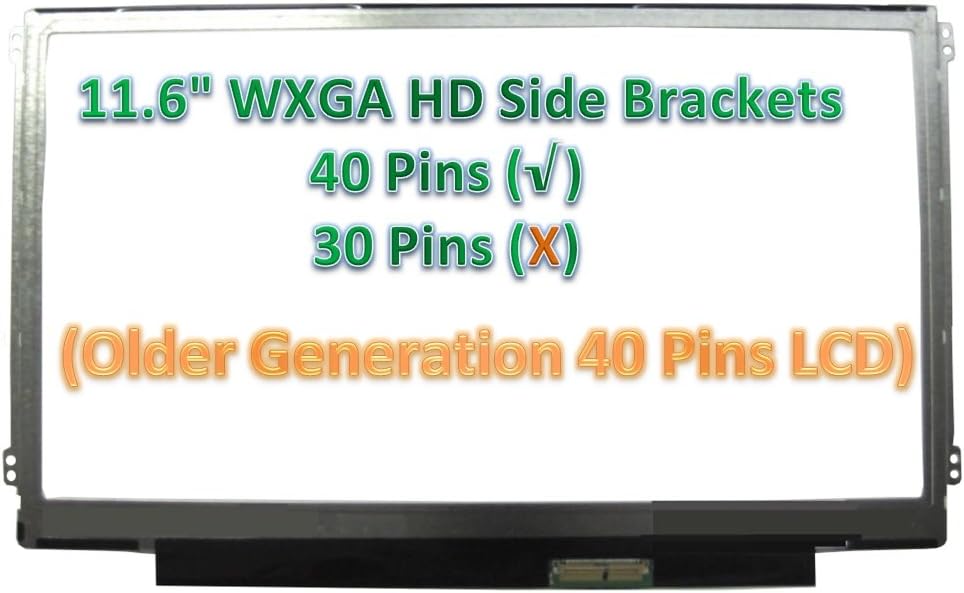 Chi Mei Innolux N116BGE-L42 Rev. C1 (side brackets) 11.6 WXGA HD Slim Glossy LED LCD Screen/display