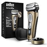 Braun Series 9 Pro 9419s Electric Shaver for Men, Wet & Dry Shave, Shaving Kit with 4+1 Head with ProLift Trimmer
