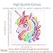2 Packs 5D DIY Diamond Painting Kits for Adult Unicorn Full Drill Paint with Diamond Gem Painting Pictures Arts Craft for Home Decor by INFELING